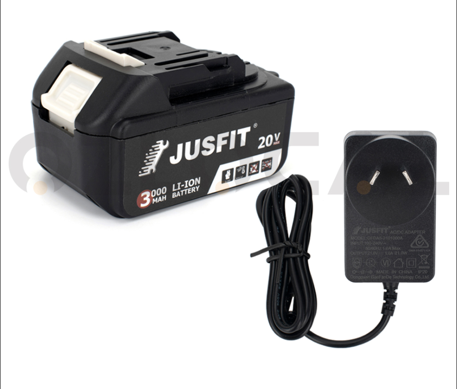 JUSFIT 20V 3.0AH Lithium-Ion Battery